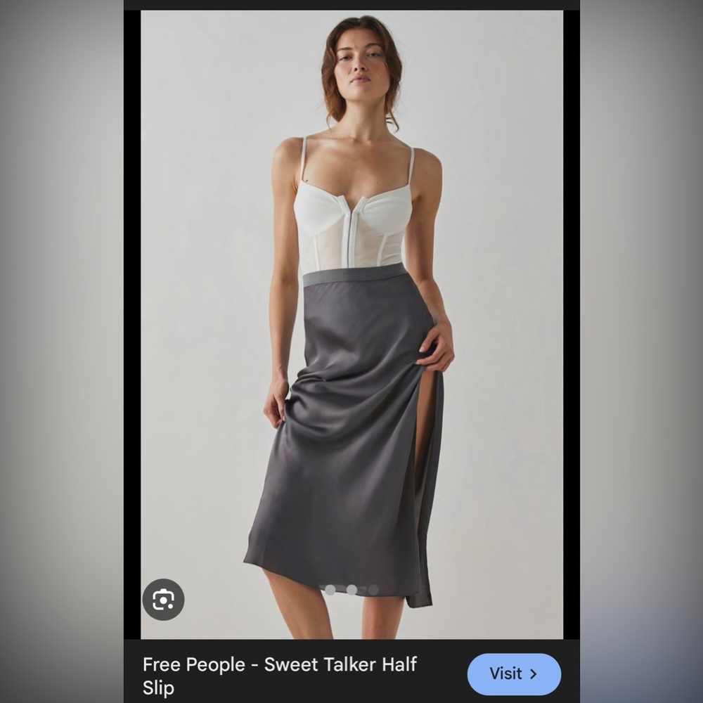 Free People Half Slip